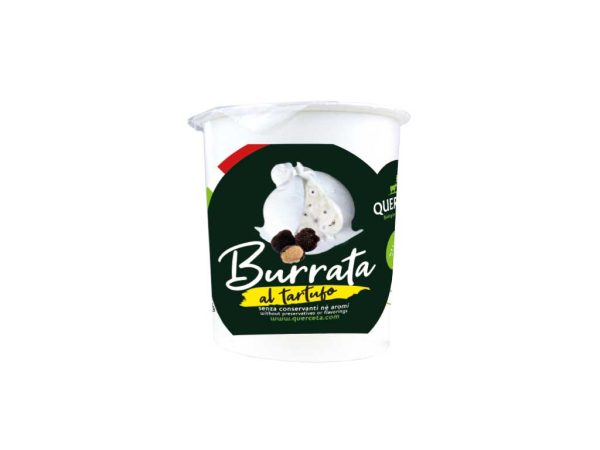 Burrata al tartufo 100gr. biologica