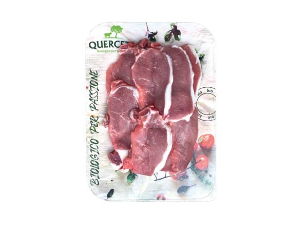 Lonza di suino skin 400gr biologica