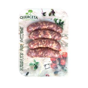 Salsiccia suino con finocchietto skin 300gr biologica