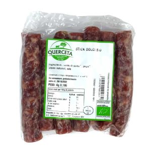 Stick di salame dolce 170gr biologici