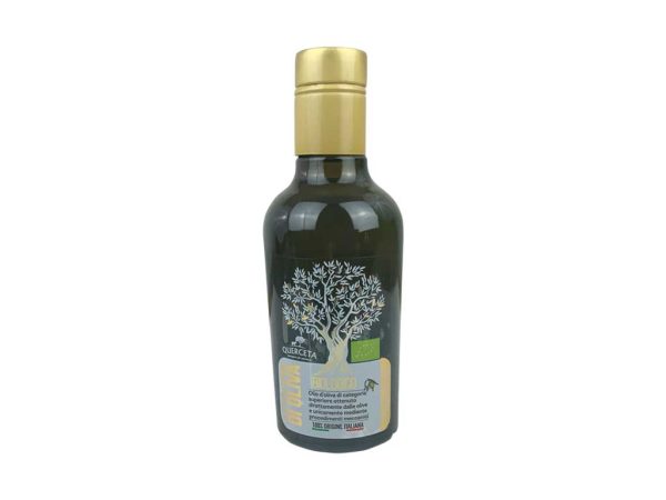Olio in bottiglia da 0,250 lt biologico
