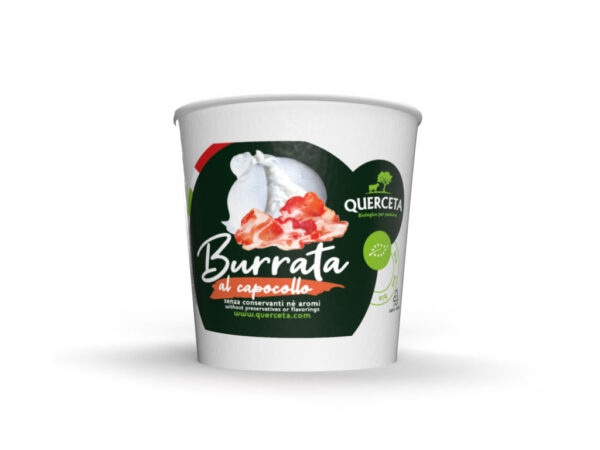 Burrata al capocollo 100gr. biologica